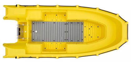 Whaly Boot 400 robutes Kunsstoffboot mit starken Außenbordmotor